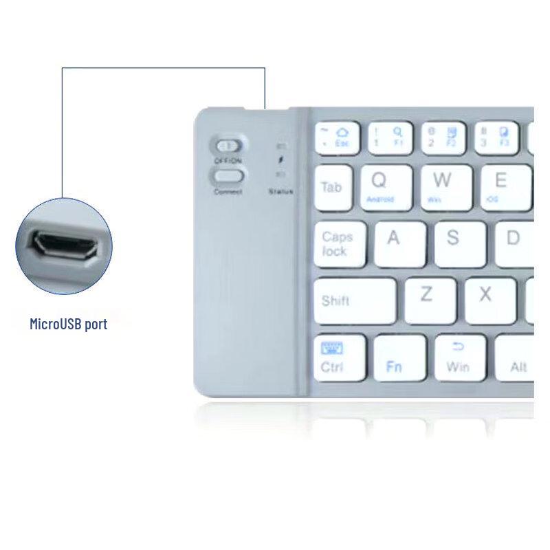 Складная беспроводная Bluetooth-клавиатура OLOEY