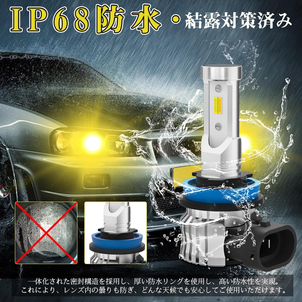 headlight bulb (white, h8/h11)