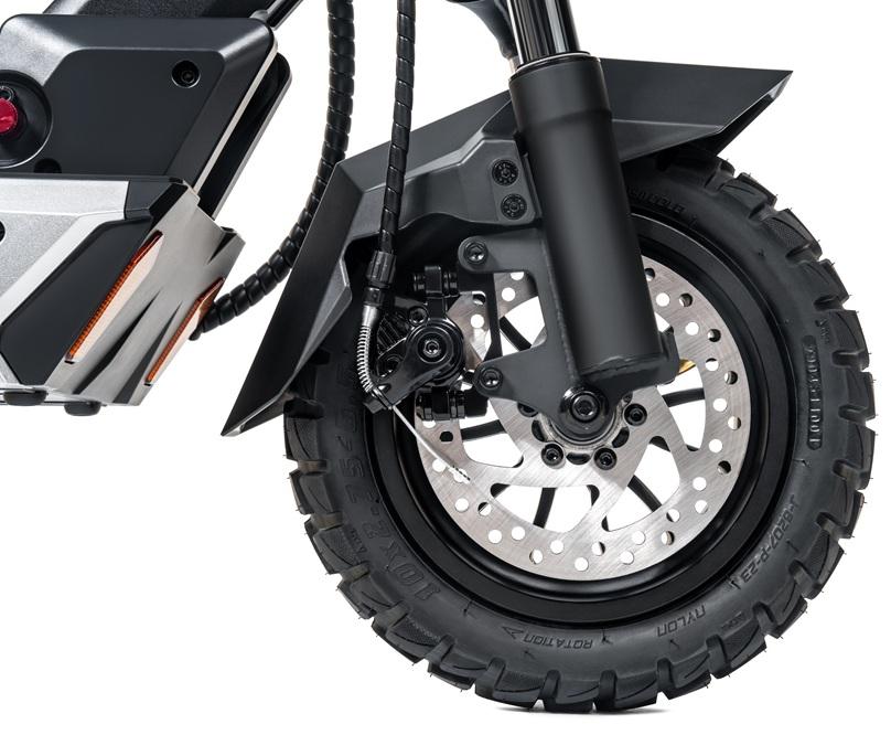 KuKirin M4 Max foldbar elektrisk scooter 800W, 48V 18,2Ah batteri, tophastighed 45 km/t, 10 tommer dæk, støddæmper for og bag