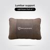 Suede Car Keychain Breathable Neck Pillow Memory Foam Lumbar Pillow For Peugeot 208 3008 308 508 607 106 406 407 307 206 301 408