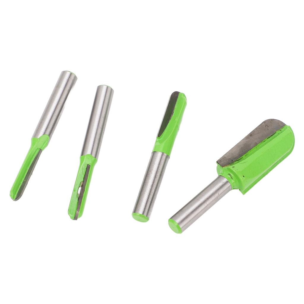 4 шт. Фрезы для выборки сердцевины, глубокие с круглым носом, хвостовик 8 мм, фреза для ЧПУ, деревообработка, резьба, фрезерование