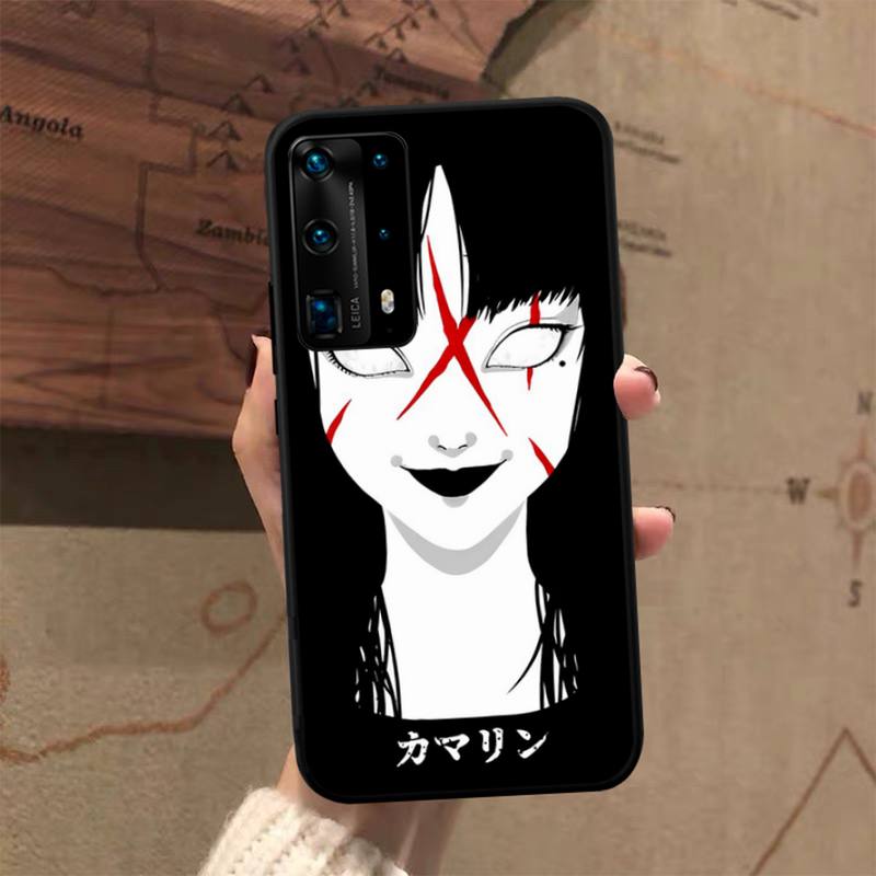 Чехол для телефона Junji Ito Terror Horror Anime для Huawei P50 P40 E P30 P20 Pro P10 Lite P Smart Y6 Nova3E Honor10