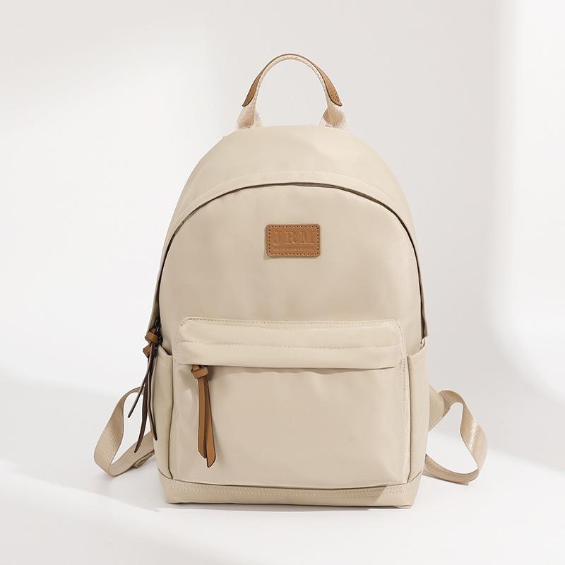 Fresh Backpack with School Wind Backpack Female Simple Large Capacity School Bag