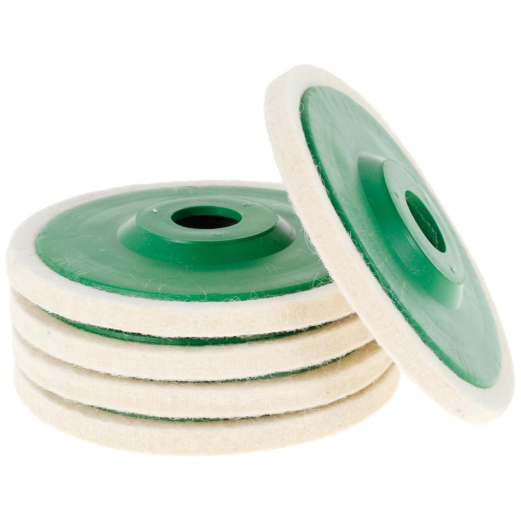 Шерстяной полировальный круг, диск 95 мм, полировальный круг, 1-10 шт., шерстяные полировальные круги, полировальный круг для угловой шлифовальной машины