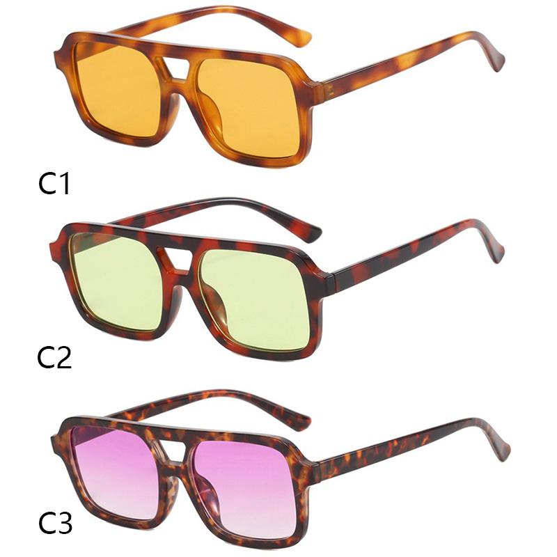 Vintage Classic Pilot Sunglasses Women Men Retro Colorful Brand Double Girder Sun Glasses Outdoor Driving Glasses