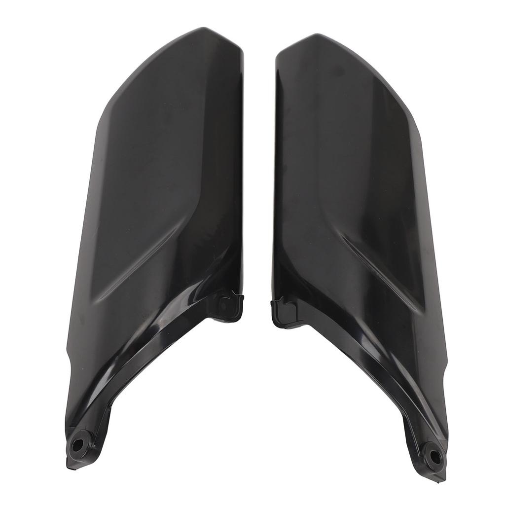 Pair of Front Suspension Fork Shock Cover Guard Protector Reduce Wind Resistance ABS Black for ER6N