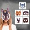 PVC Animal Face Cosplay Prop Realistic Carnival Party Mask High Quality Halloween Party Mask