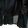 Nano Universe Long Length Pleated Skirt F Deep Green Women Used