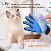 1 Pc Cat Glove Cat Grooming Glove Pet Brush Glove for Cat Dog Hair Remove Brush Dog Deshedding Cleaning Combs Massage Gloves
