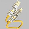 240W 4-in-1 Fast Charging Data Cable Type-C To Type-C Zinc Alloy Cable for IPhone15 Samsung Xiaomi