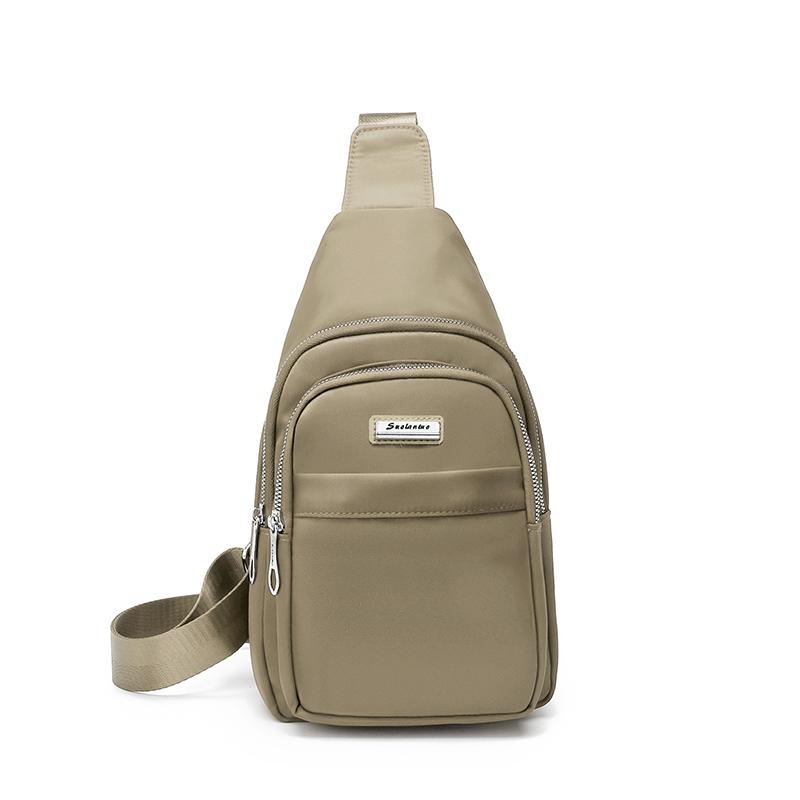 Нагрудная сумка Женская сумка через плечо Сумка через плечо Спортивная многослойная сумка