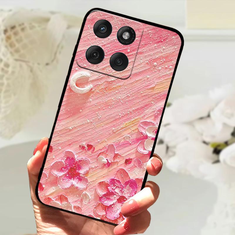 Модные чехлы для Motorola Edge 60 Fusion 5G, противоударный бампер, мягкая крышка для телефона для Moto Edge60 Fusion, силиконовый защитный чехол