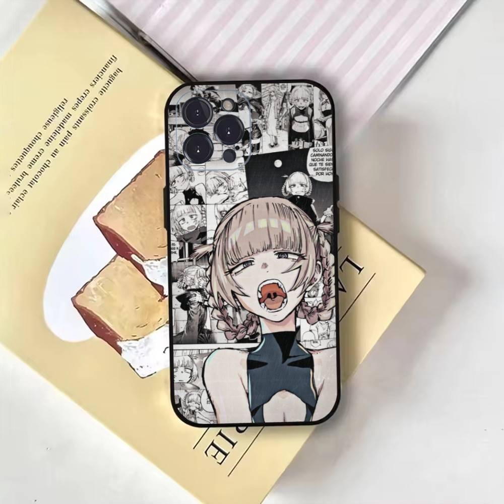 Чехол для телефона с дизайном аниме «Зов ночи» Для iPhone17,16,15,14,13,12,11 Plus,Pro Max,Мягкий черный чехол