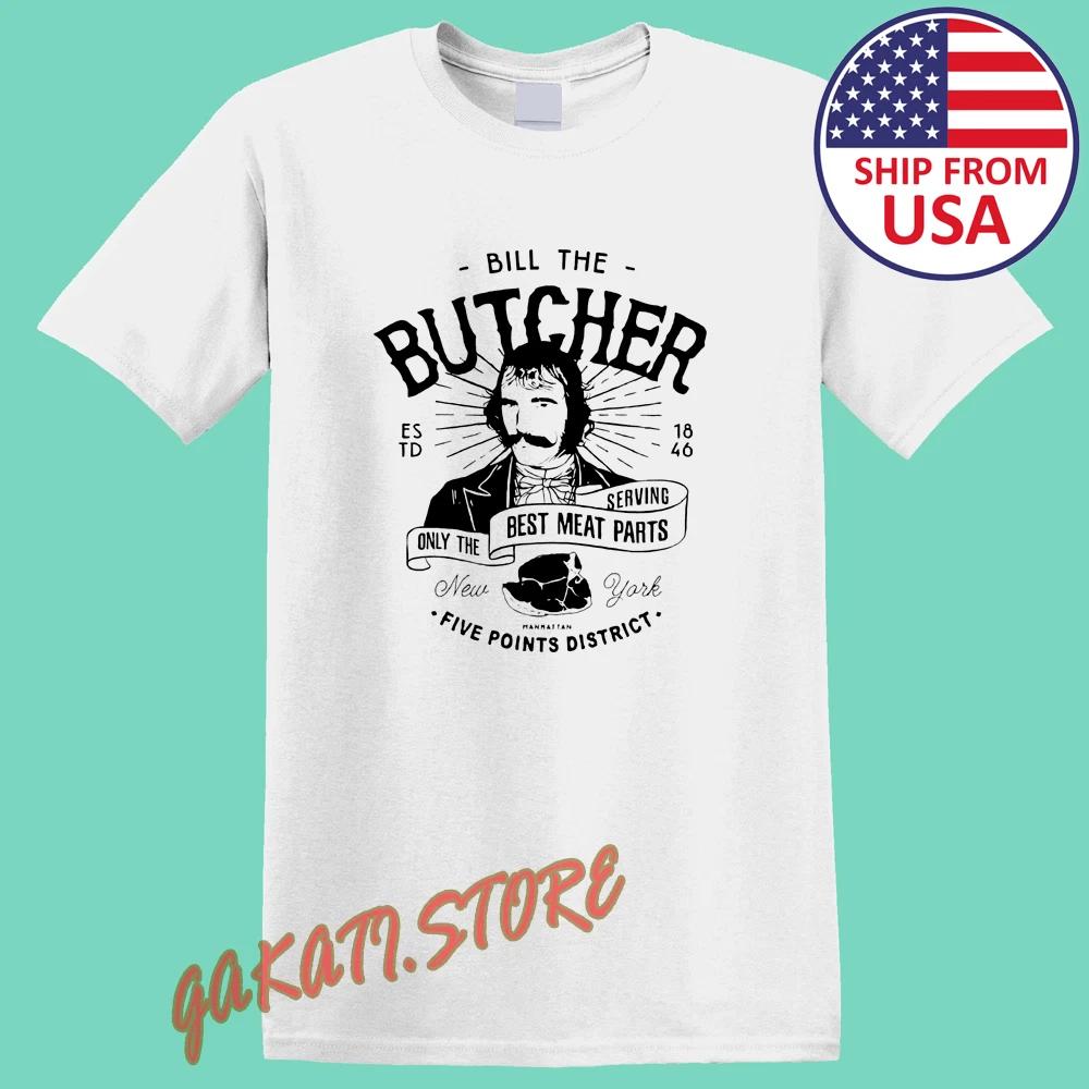 Bill The Butcher Мужской Белый Размер S-5XL