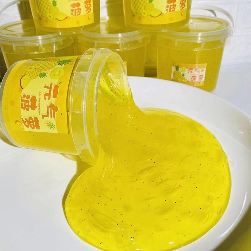 Супер Большая Коробка Пузырьковый Гель Слайм Детский Стр Релиф Фонг Клей Креативный Сжимаемый Слайм Взрослый Декомпрессионный Пузырьковая Коробка