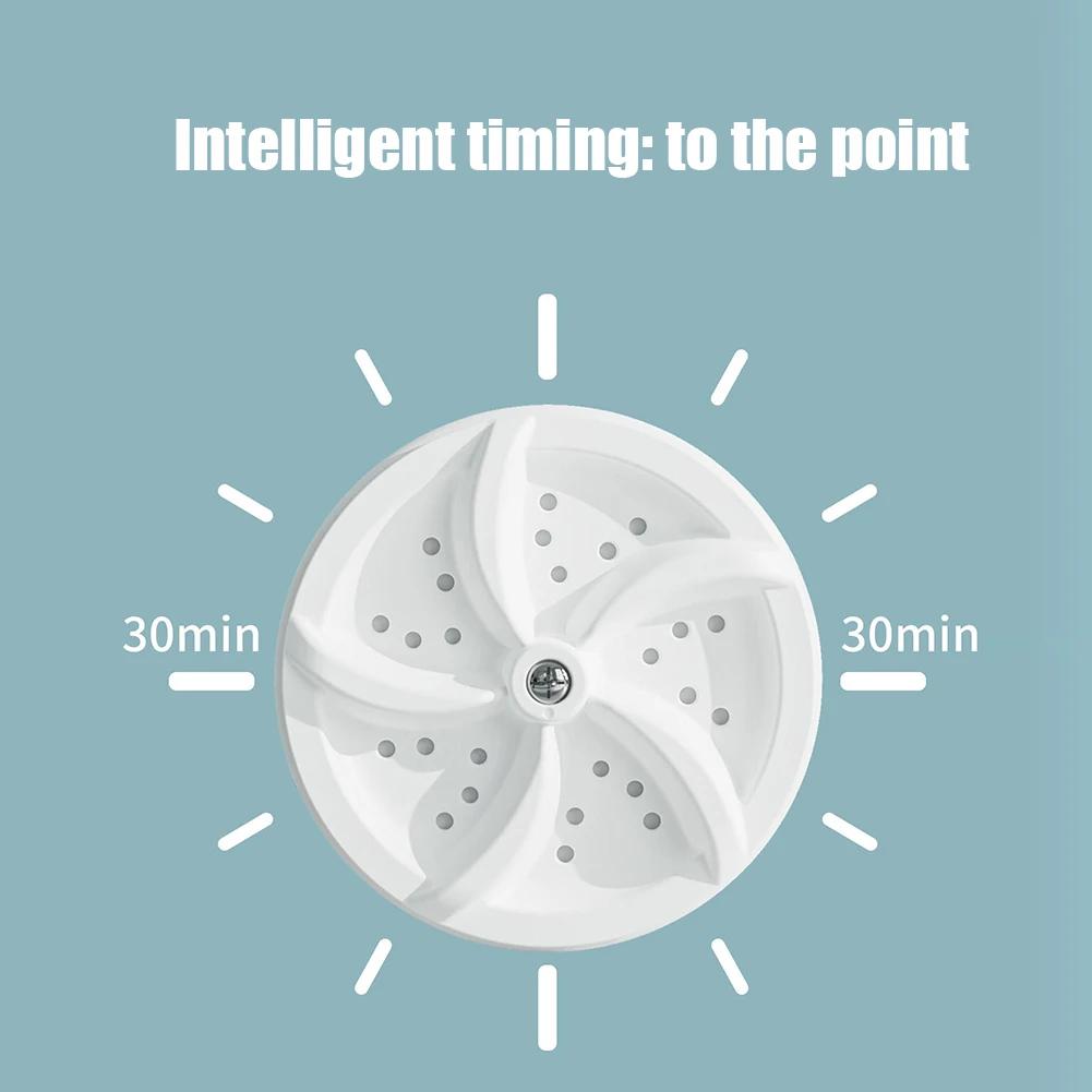 Портативная мини-турбо-мойка с питанием от USB, стиральная машина для чистки нижнего белья, носков, мини-ультразвуковая турбо-мойка для дома, путешествий