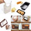 Carbon Steel Loaf Pan with Lid for Bread Baking Sandwich Mold Rectangular Toast Pan with Anti Warp Design Kitchen Baking Tool