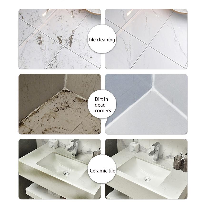 500 мл Профессиональное средство для чистки плитки Мощное средство для удаления пятен и желтизны для настенной и напольной плитки в ванной комнате Полирующий эффект