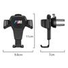 SNLL4 Car Air Outlet Phone Holder Auto Handset Support Bracket Interior Sticker For BMW G80 G06 G07 G42 G14 G15 G16 M2 M3 M4 M5 M6 M7