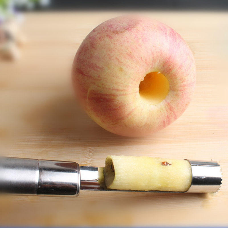 Stainless Steel Portable Fruit Core Seed Remover Convenient Remove Core Supplies Apple Corer Seeder Kitchen Gadget Tool KitchenAaccessory Cooking Tool