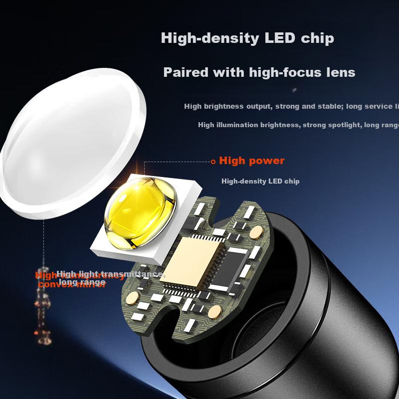 PHILIPS Flashlight, High-Intensity Beam, Ultra-Bright 200,000 Lumens, for Home And Outdoor Use, Compact -Style, Emergency Lighting SFL1123