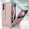 Чехол для Samsung Galaxy Z Fold 3 с подставкой, ультратонкий противоударный чехол для Samsung Z Fold 3, 5G, чехол для телефона