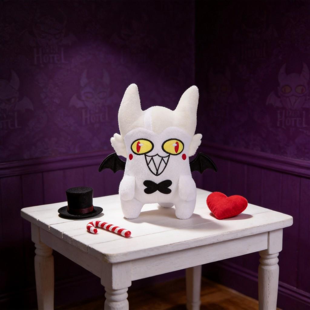 Коллекция Плюшевых Игрушек Hazbin Hotel из Коротковорсового Плюша для Коллекционеров и Детей
