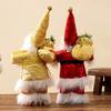 Рождественское festive украшение Санта 11 дюймов Тканевая фигурка Праздничное украшение Для фотосъемки в помещении и тематических вечеринок