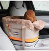 Pet Car Seat Cushion: Portable Safety Nest for Cats and Small Dogs