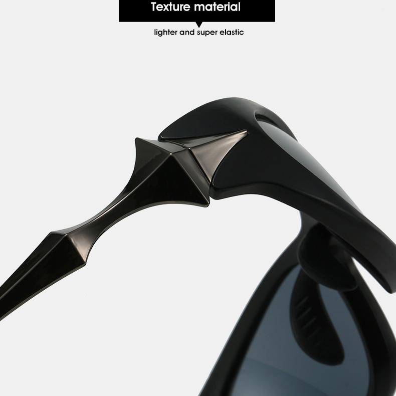 Y2K Punk спортивные солнцезащитные очки для мужчин и женщин 2025 года, роскошные брендовые винтажные солнцезащитные очки со звездами для женщин, ретро-очки 2000-х годов, очки