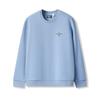 Fila Наследие Мода Классический Простой Удобный Повседневный Универсальный Трикотажный Свитшот с Круглым Вырезом Мужской свитшот Небесно-голубой F11M548217FBU