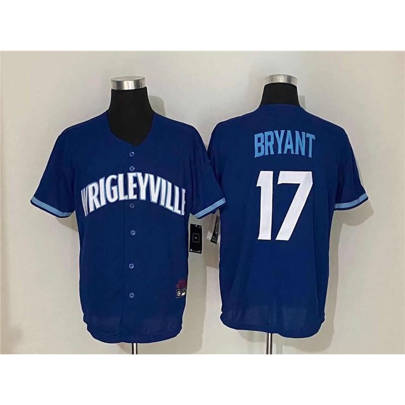 Chicago Cubs MLB Baseball Jersey Unisex Embroidered Fan Apparel Sportswear Men Adult
