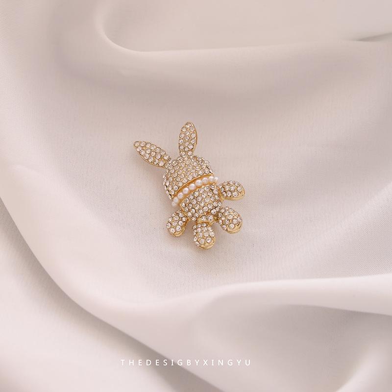 Элегантная брошь в виде золотого жемчужного колоса: Универсальный, Высококлассный Аксессуар для Женщин