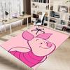 Pink Piglet Carpet For Playroom Bedroom Living Room Sofa Home Decorkids Game Area Rug Nonslip Floor Mat