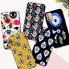 Черный чехол из ТПУ для Motorola Moto G52 G42 G60 4G G60S G71 G9 Play Plus Power One 5G Ace Evil Eye Иллюстрация