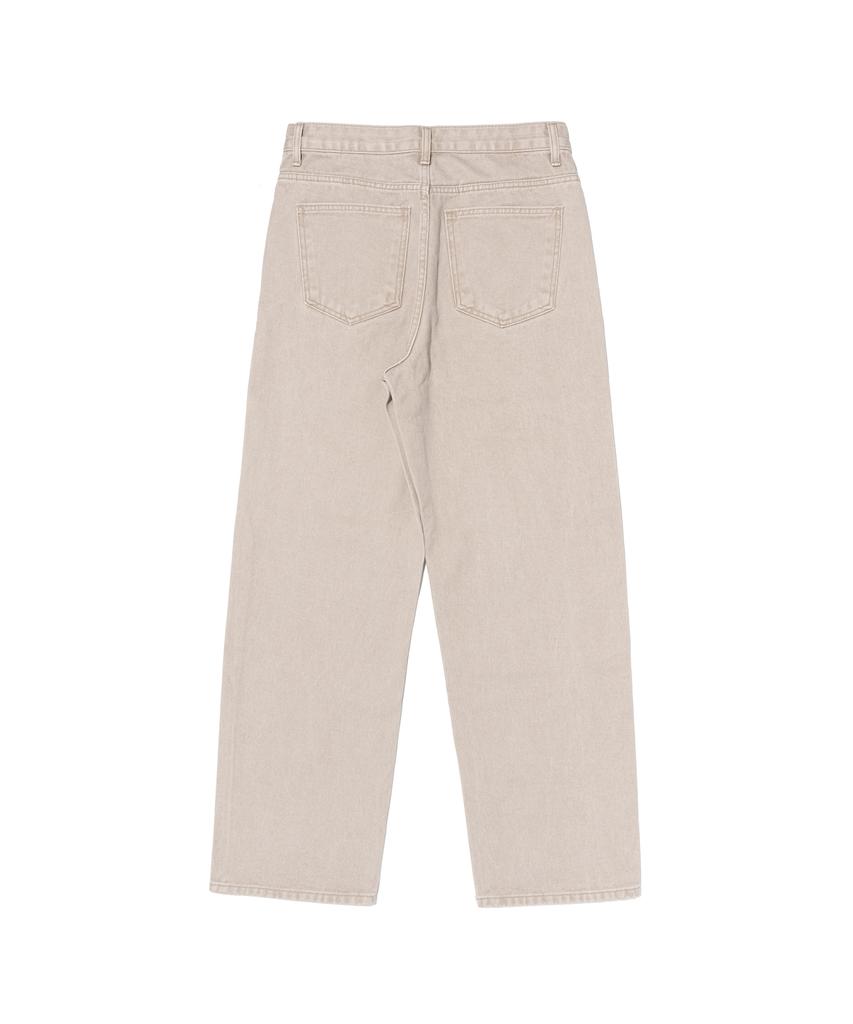 ANALOG MOOD Cotton Pintuck Wide Pants (Ivory)