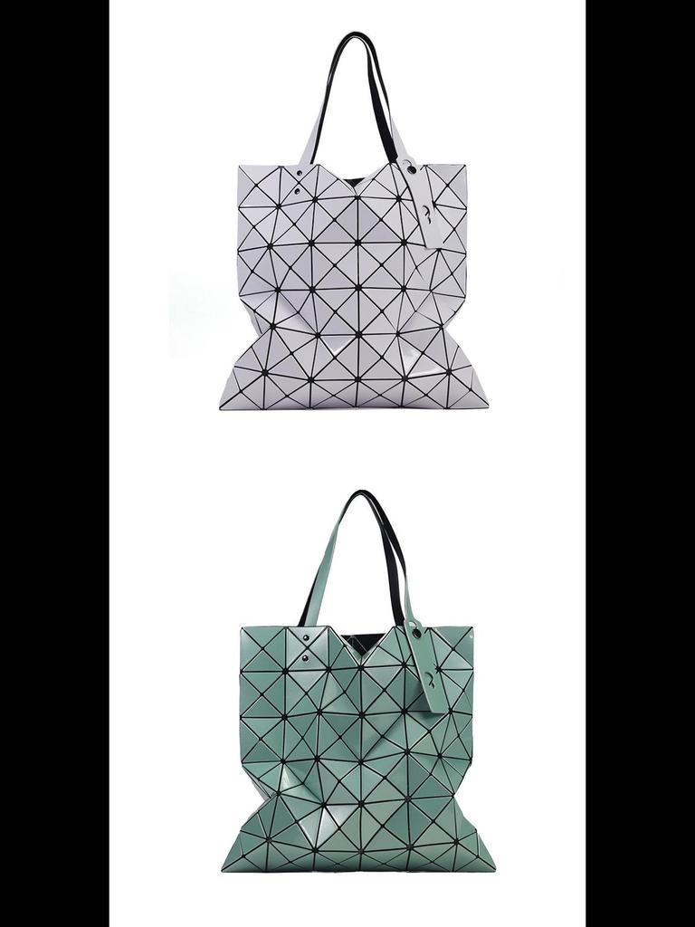 Women's Summer Diamond-Patterned Tote & Shoulder Bags – Japanese-Style, High-Capacity Designs