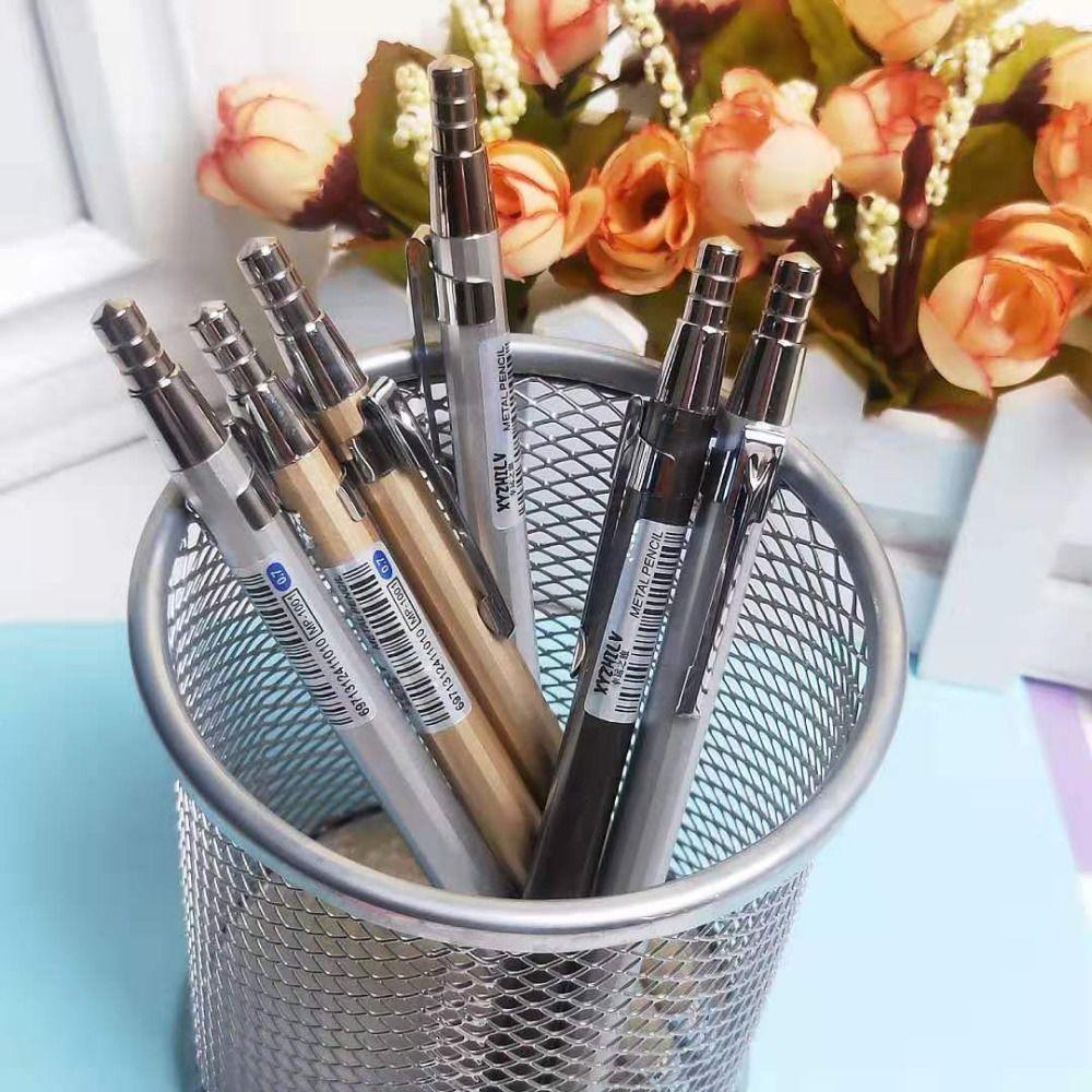 0.5/0.7MM Mechanical Pencil Metal Propelling Pencil High Quality Automatic Pencil  Stationery