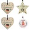 Wooden Christmas Decorations Gift Bauble Commemorating The Lockdown 2020**