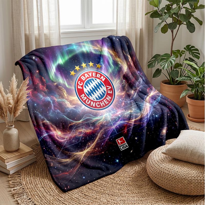 Bayern Munich Theme blanket Soft Flannel Blanket Plush Throw Blanket Cozy Sofa Bed Blanket for Home Decor