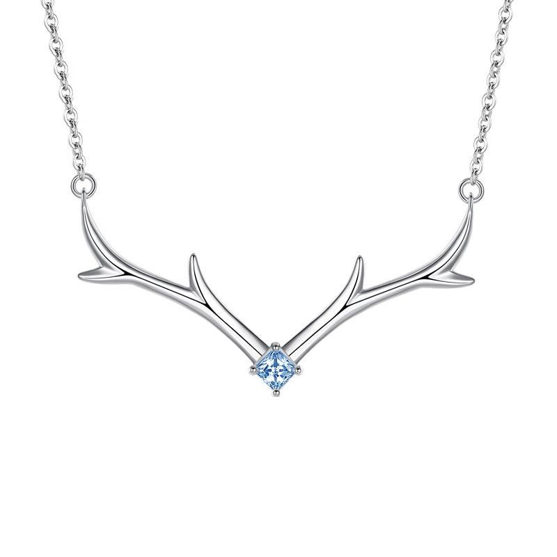 Маленькая красная книга Yilu You ожерелье Женский маленький олень кулон ожерелье ключицы цепи