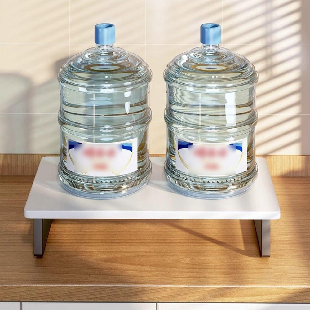 Дополнительное место для хранения Кухонная стойка для столешницы Штабелируемая Противоскользящая Полка для специй для шкафа Большая грузоподъемность Экономия места Органайзер для столешницы