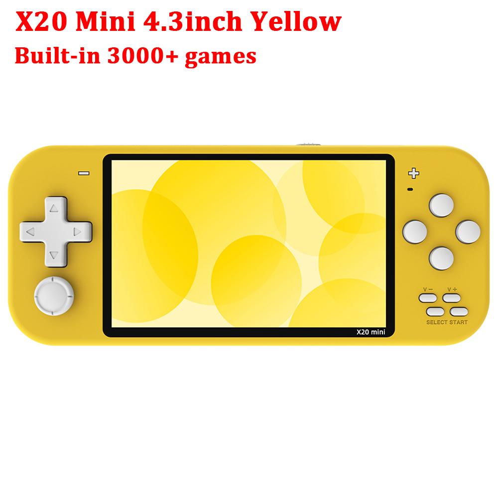 Портативная портативная игровая консоль X7/x7 Plus/x12/x12 Plus, 4,3/5,1/7,1-дюймовый HD-экран, игровой плеер, встроенный 10000+ классических игр