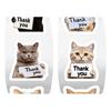 Милые наклейки с благодарностью для собак и кошек, забавные наклейки-граффити с щенками, водонепроницаемые ПВХ-наклейки для телефона, ноутбука, холодильника, конвертов