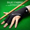 GETINFIT 1PC Billiard Glove Three Fingers Breathable Anti-Slip Snooker Table Quick-Drying Breathable Silicone Anti-Slip Material