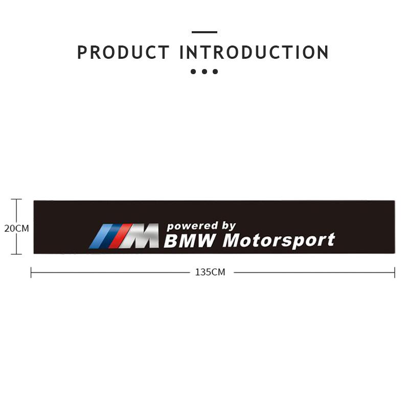 WDFA1 Car Windshield Personalized Stickers Vinyl Creative Decoration Decal Accessories For BMW G80 G06 G07 G42 G14 G15 G16 F82 F20 F21