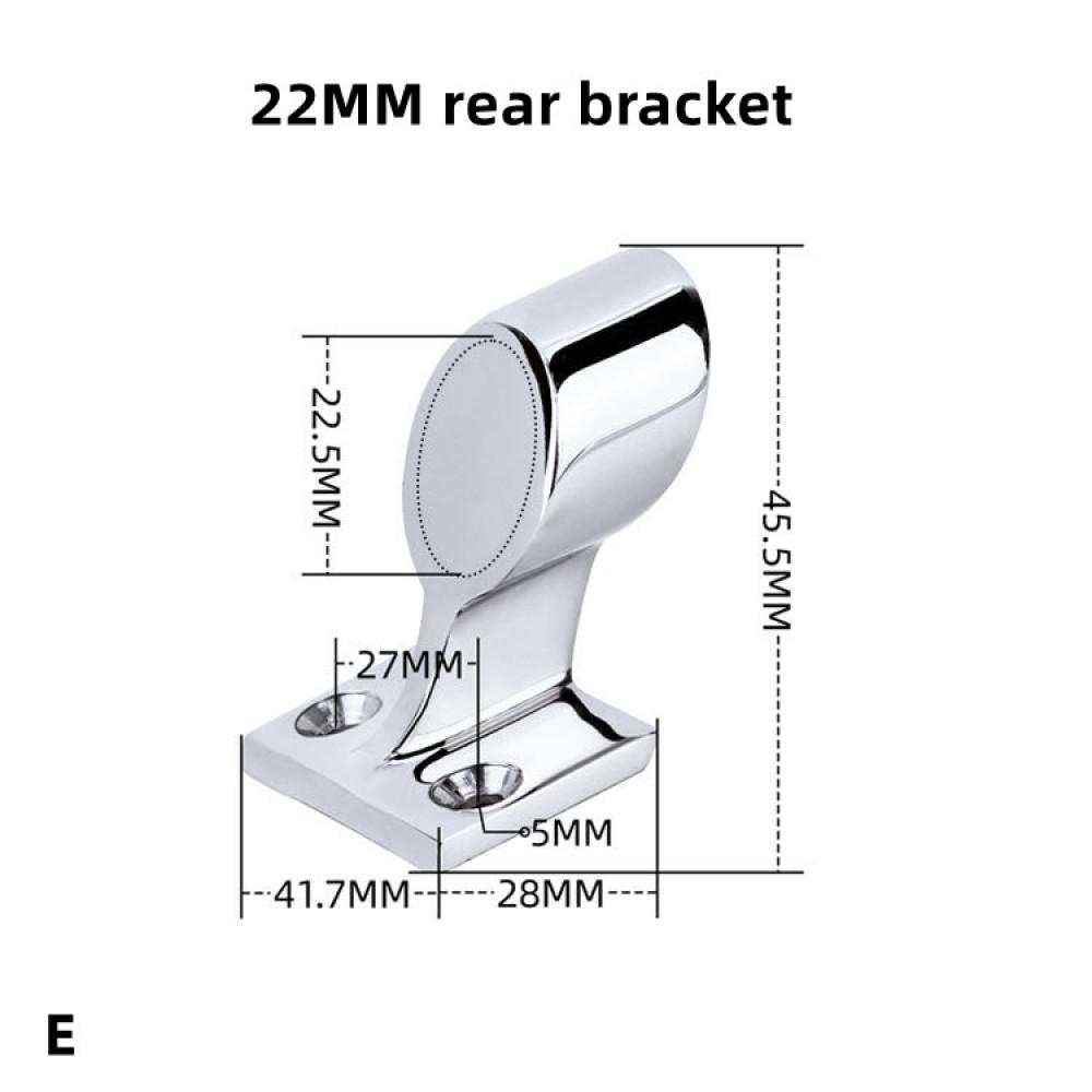 Поручень из нержавеющей стали 316, подъемный поручень на 60° для трубчатого наружного диаметра, морской лодки, яхты