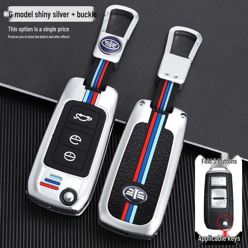 FAW Senya R7/R9 B90 Key Case & Besturn B50 Protective Metal Shell for Men and Women