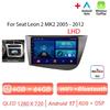 Autoradio Android 17 pour Seat Leon 2 MK2 2005 - 2012 Lecteur Multimédia Carplay Sans Fil Autoradio Unité Principale Vidéo Navigation GPS DSP
