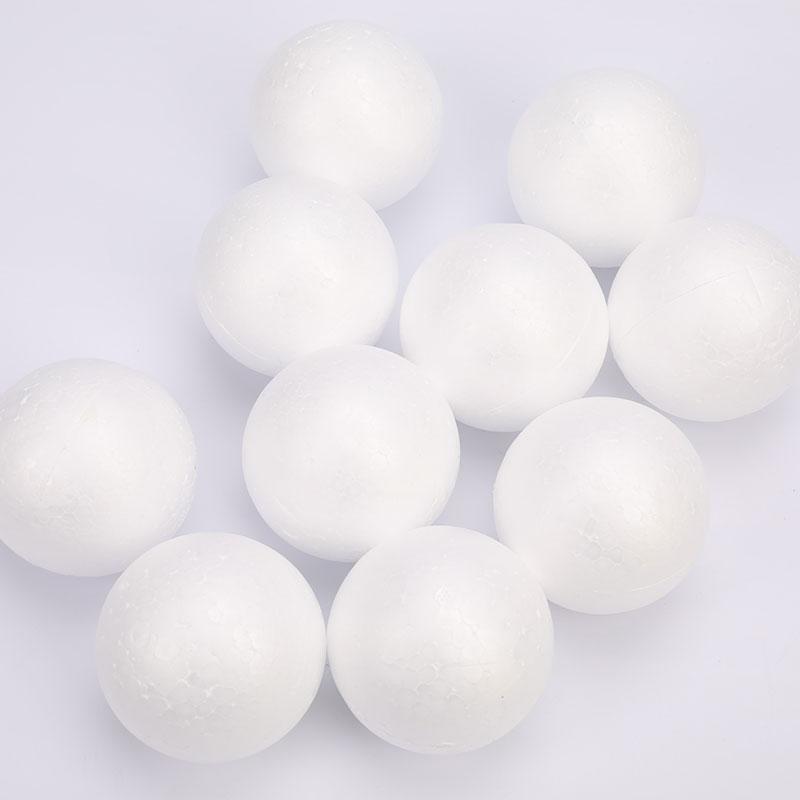 10Pcs Diy Party Ball Spheres Decoration 70Mm Polystyrene Styrofoam Foam